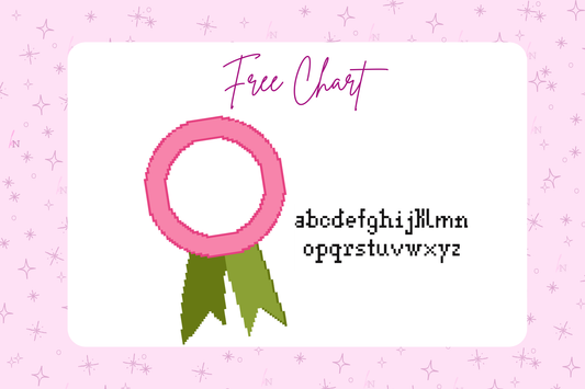 Customizable Rosette Medal - Free Chart