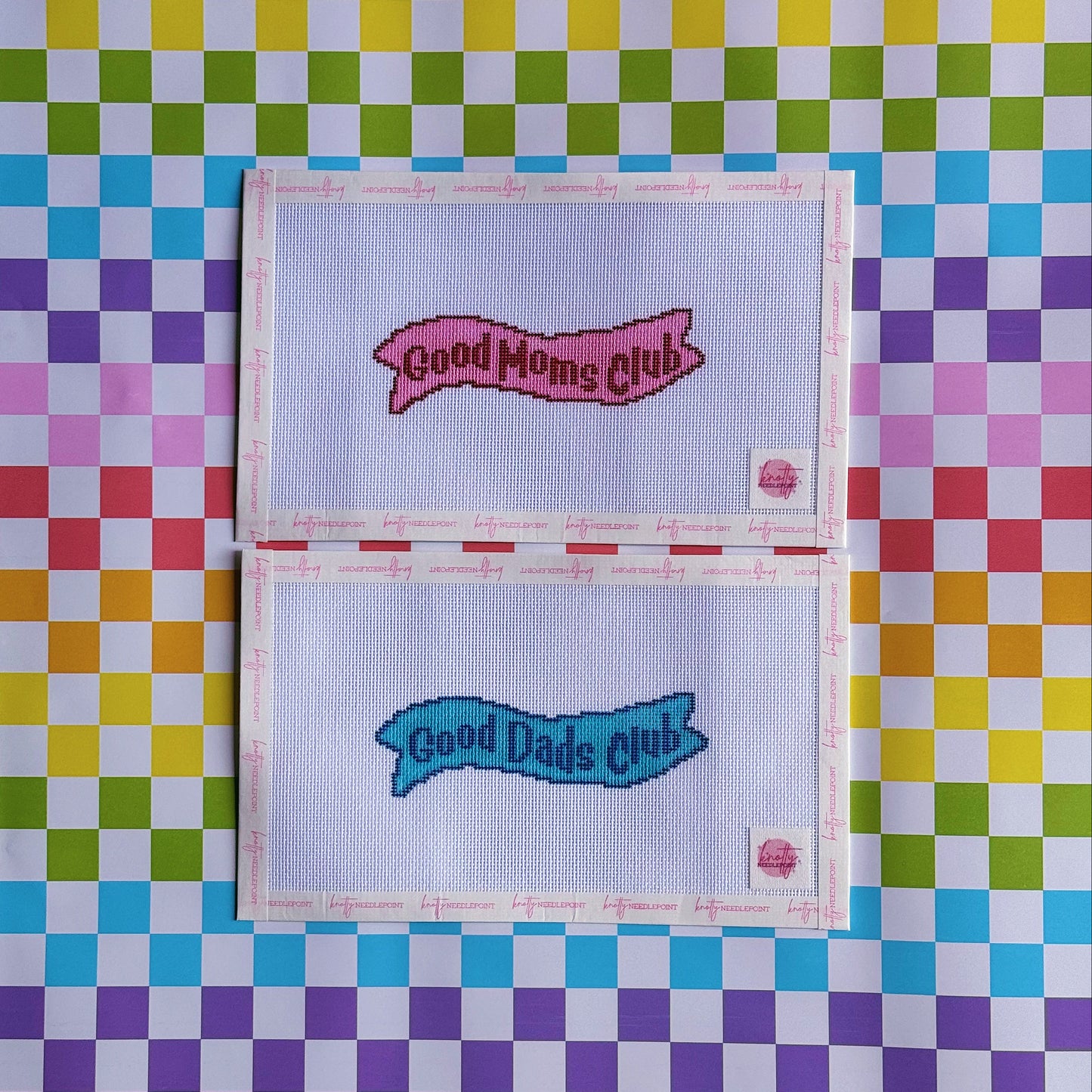 Good Dads Banner Needlepoint Canvas