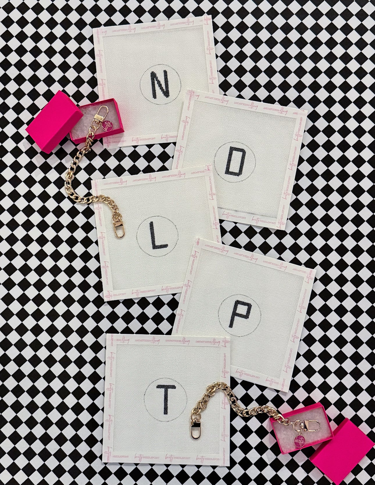 NDLPT Friendship Bracelet Bead Canvas and Chain BUNDLE