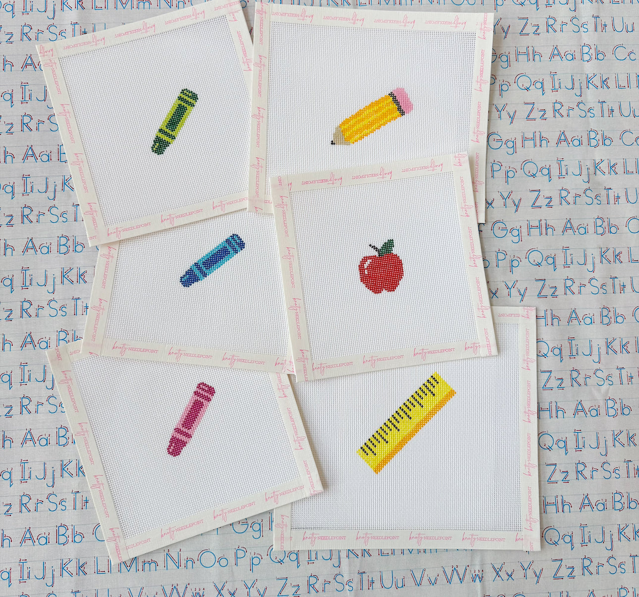 Ruler Canvas | Needlepoint Charm Bar