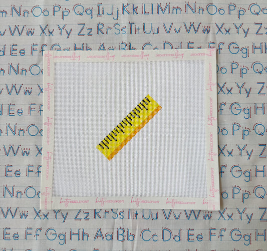 Ruler Canvas | Needlepoint Charm Bar