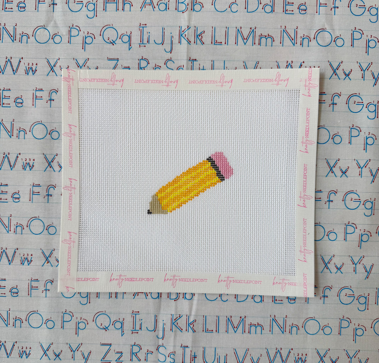 Pencil Canvas | Needlepoint Charm Bar