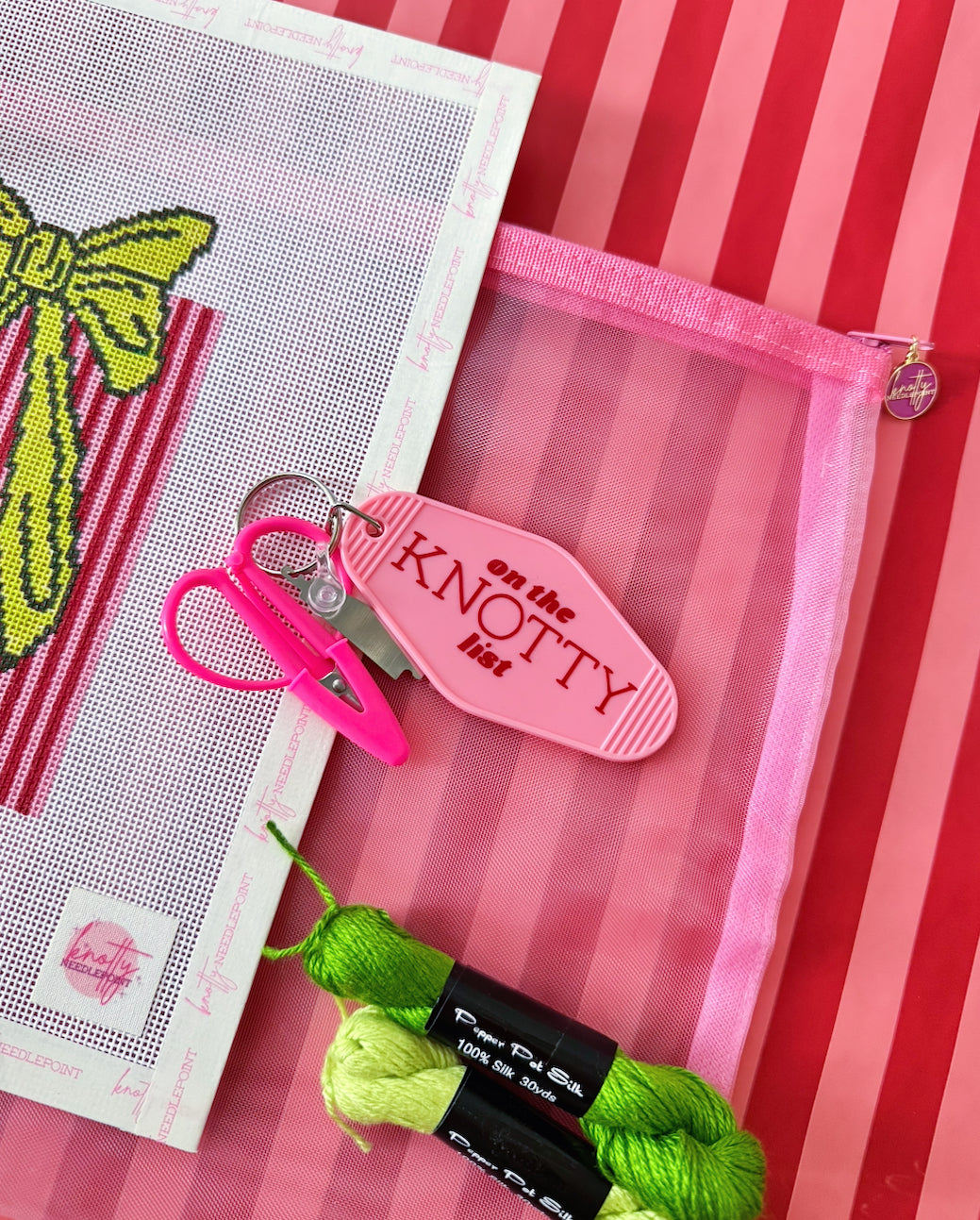 2025 Knotty Needlepoint Holiday Kit