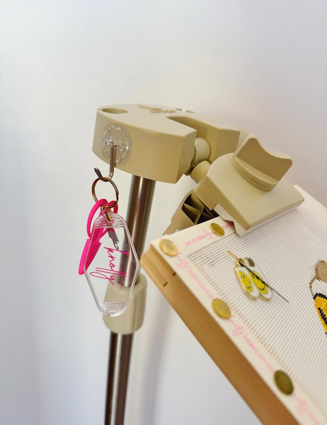 NeverLost Needlepoint Tool Keychain