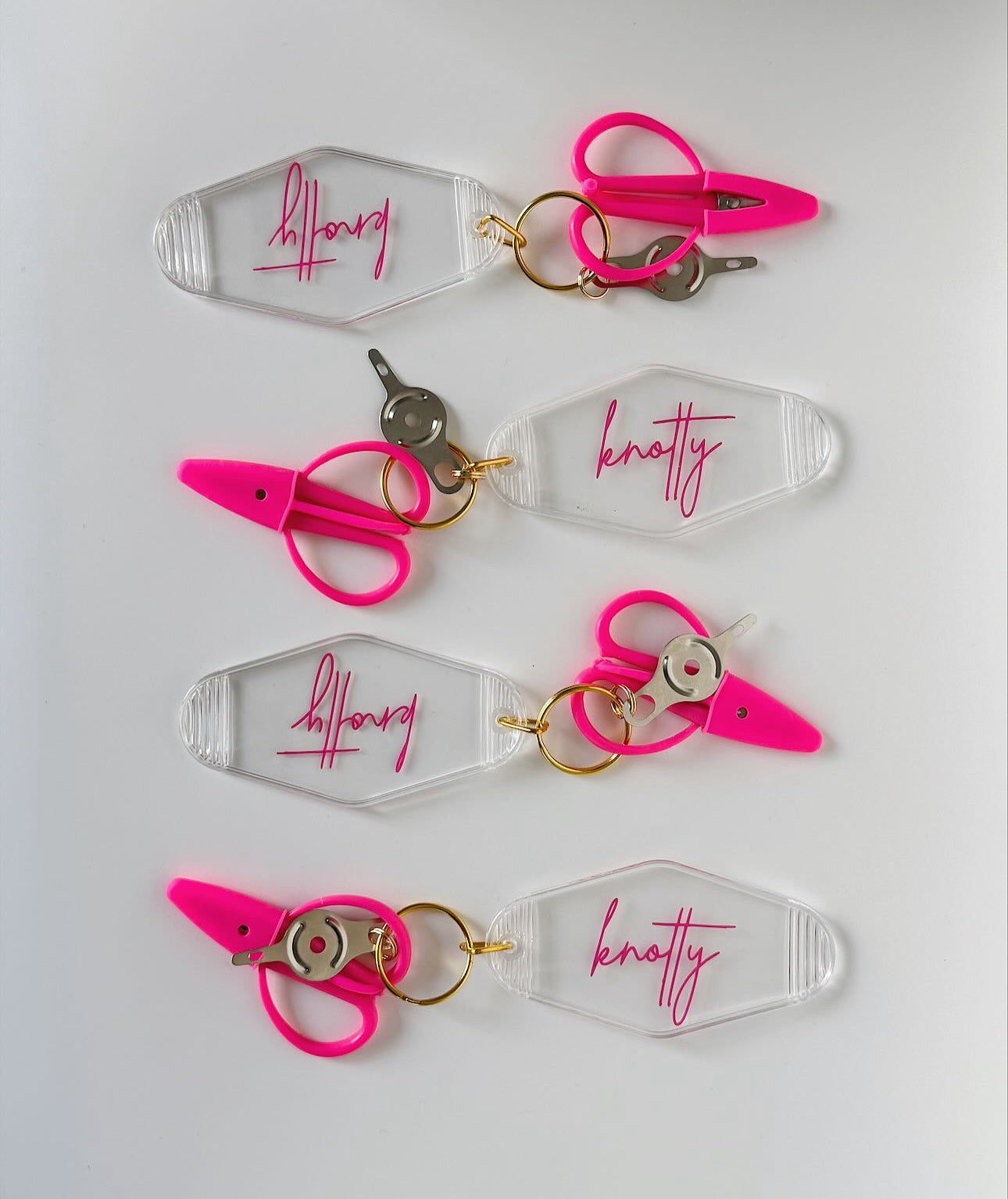 NeverLost Needlepoint Tool Keychain