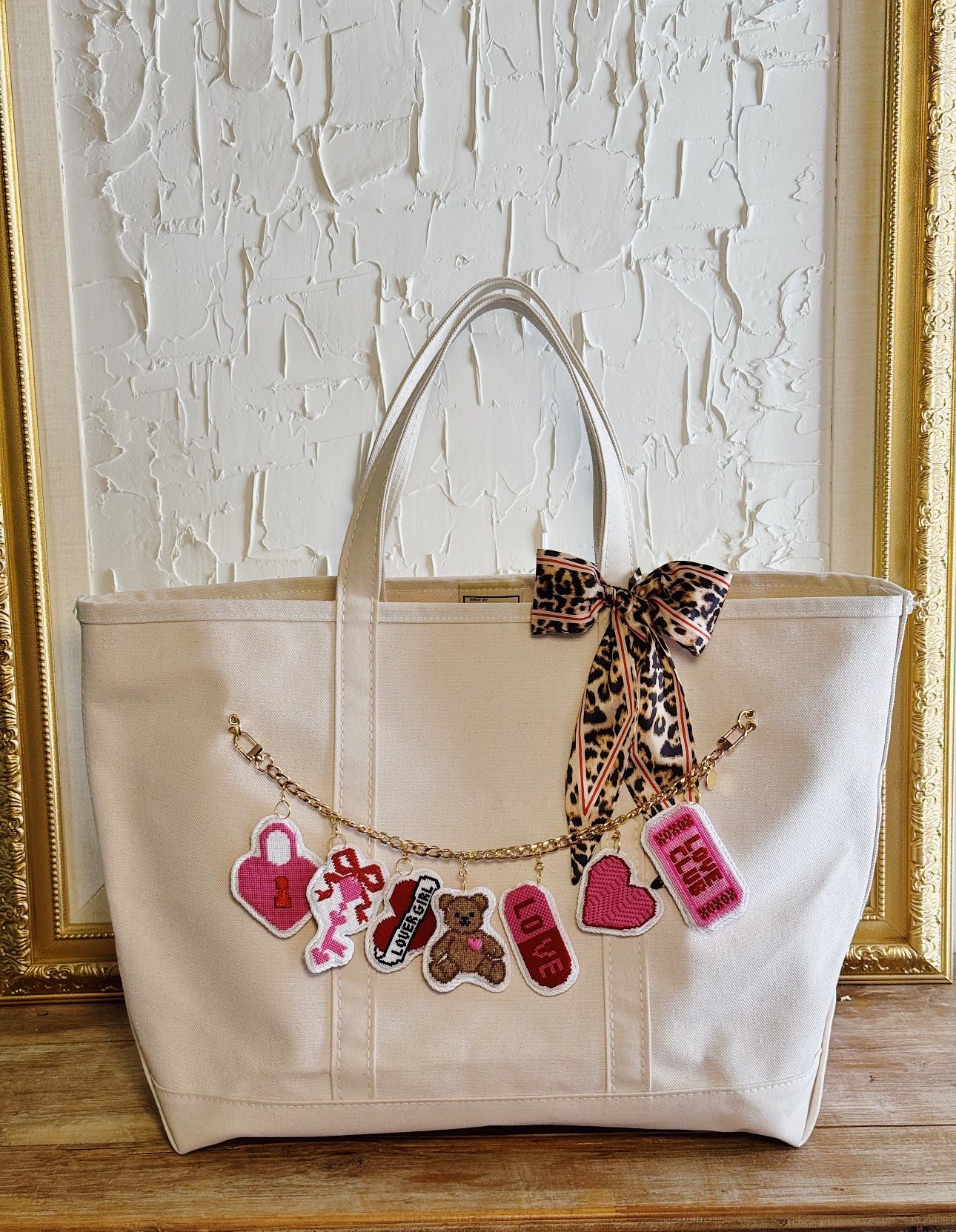Love Pill Canvas | Needlepoint Charm Bar