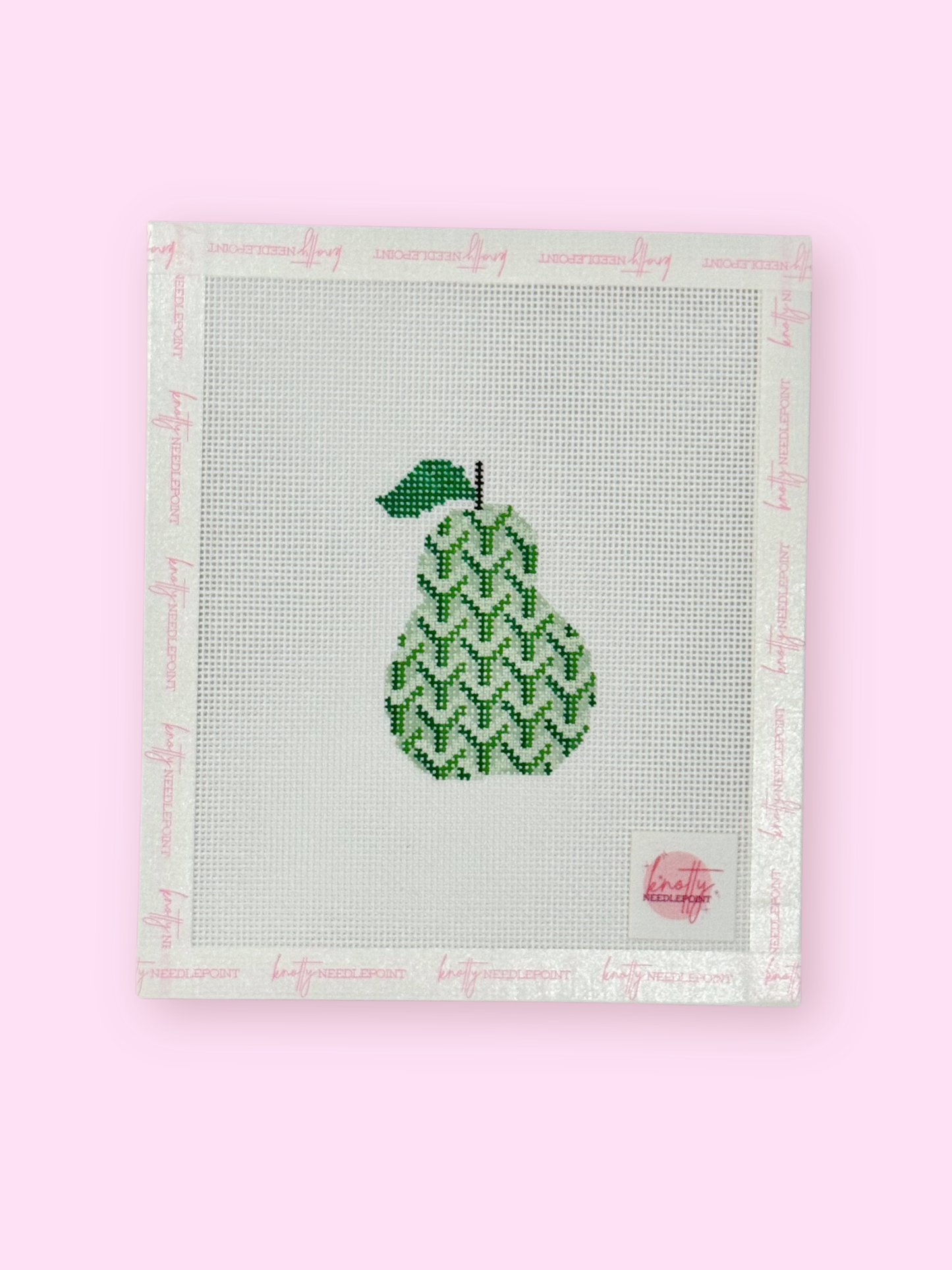Designer Pear | Needlepoint Charm Bar