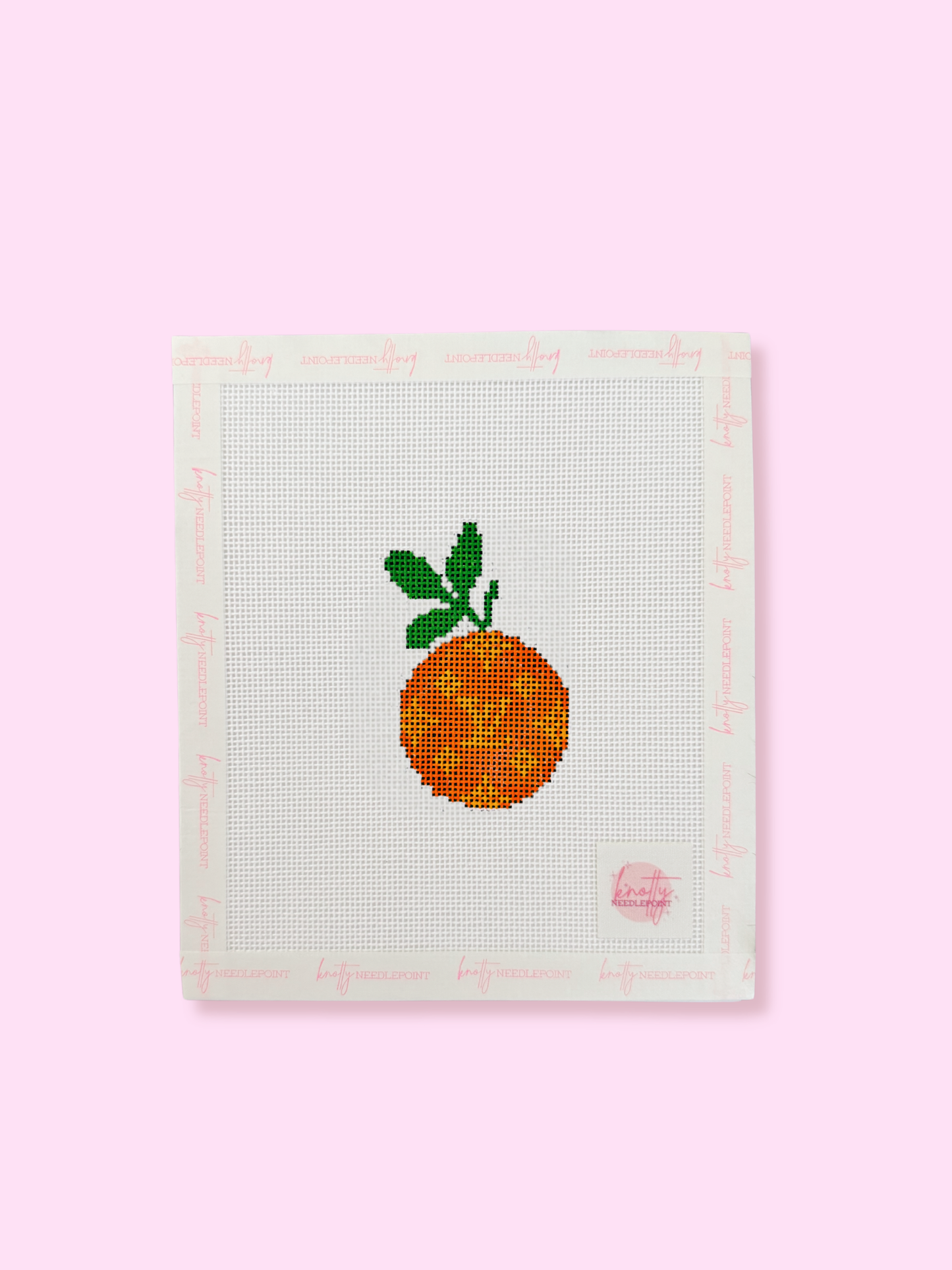 Designer Orange | Needlepoint Charm Bar